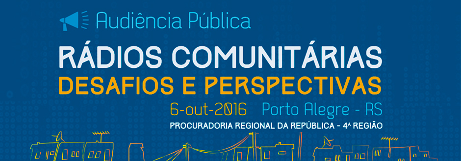 Audiência Pública Rádios Comunitárias